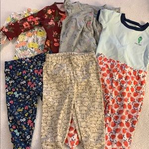 7pc 9M Girls’ Clothing Bundle Misc